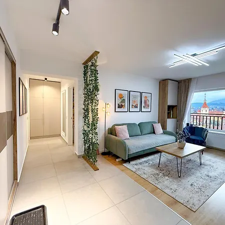 Mountain And View With Underground Parking Brasov